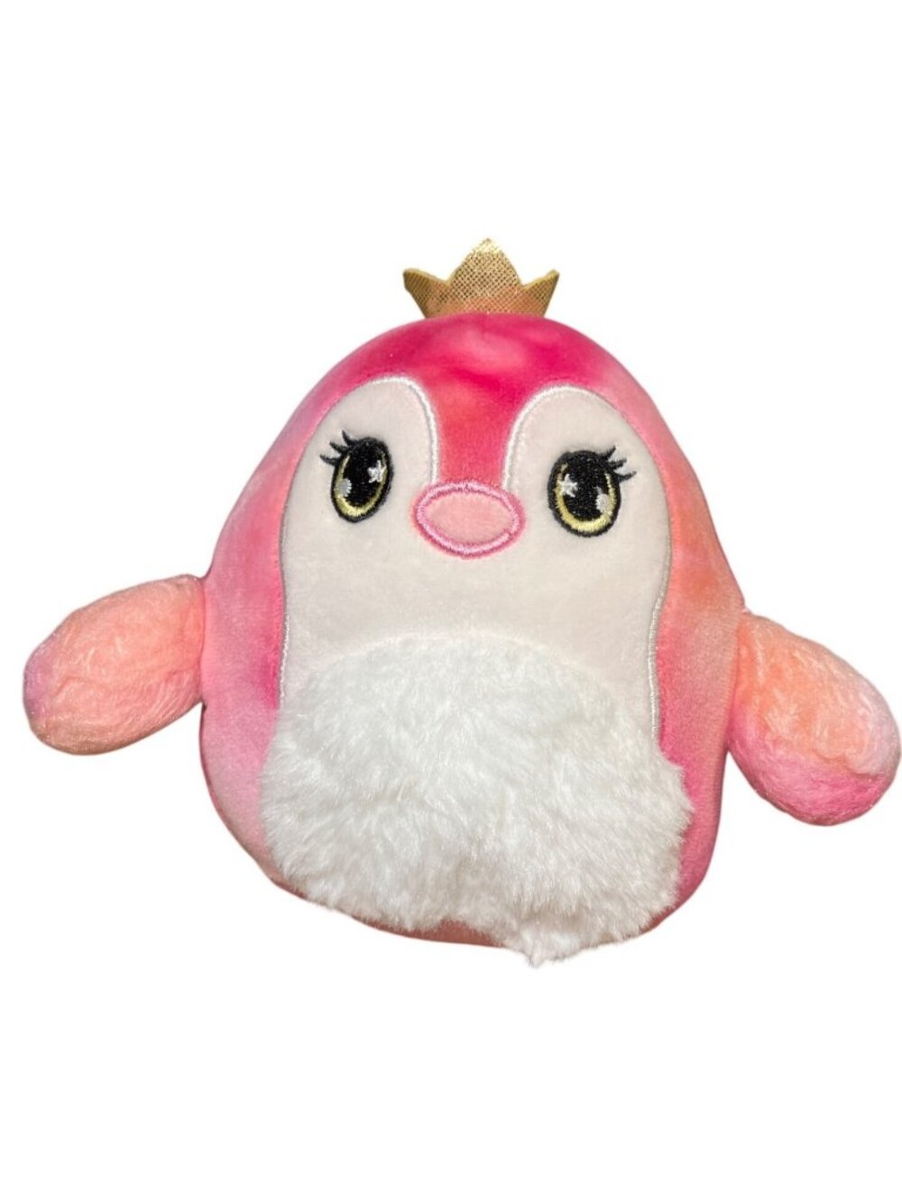 Original Squishmallows Pink Princess Penguin Plush Toy 5 Inch